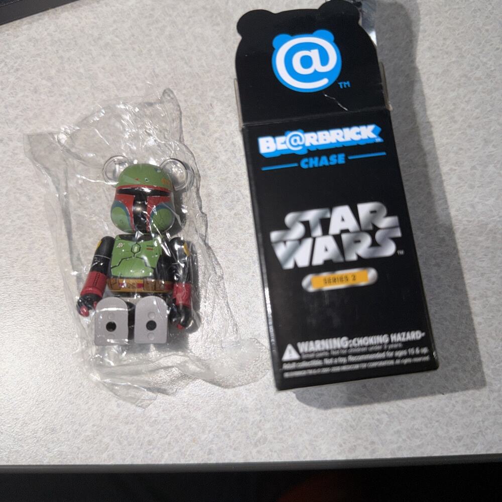 Star Wars Figure BE@RBRICK CHASE Boba Fett The Mandalorian